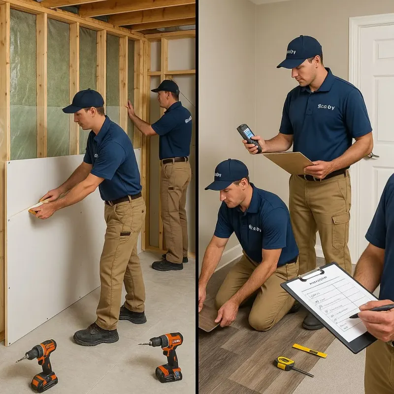 Repairs and Reconstruction process in Schriever, LA