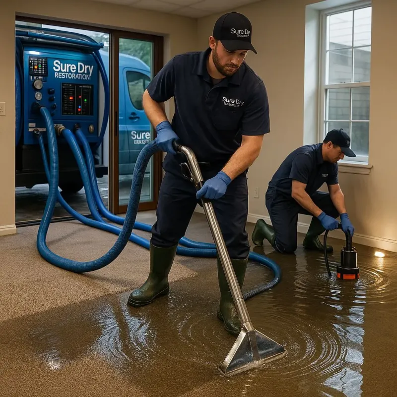 Water Extraction and Removal process in Schriever, LA